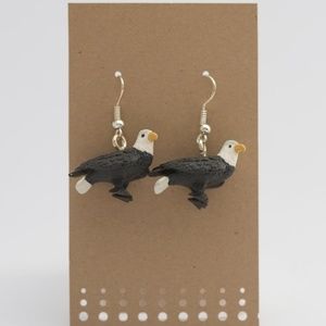 🦅 Bald Eagle Spirit Animal Earrings 🦅